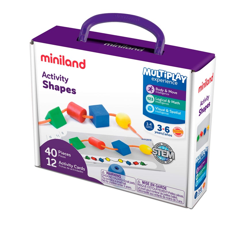 Miniland Activity Shapes for Children from 3 to 6 Years - Image 3