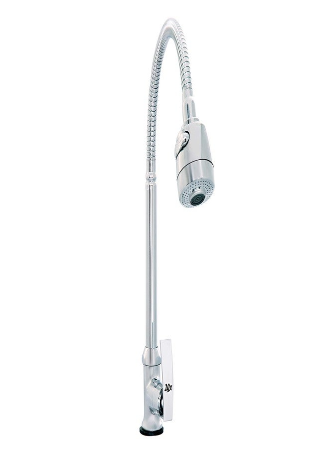 10x Swan Neck SN-9015 with Double Flow Chrome Plated Size : 15 MM Quater Turn Catridge - Image 1