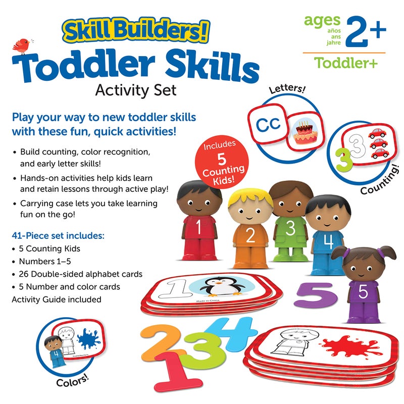 Learning Resources Skill Builders Toddler Skills - 41 Piece Set, Ages 2 and Up, Homeschool Activities, Preschool Supplies, Teaching Cards, Back to School Materials - Image 5