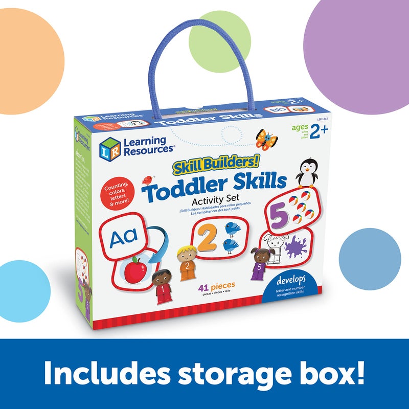 Learning Resources Skill Builders Toddler Skills - 41 Piece Set, Ages 2 and Up, Homeschool Activities, Preschool Supplies, Teaching Cards, Back to School Materials - Image 4