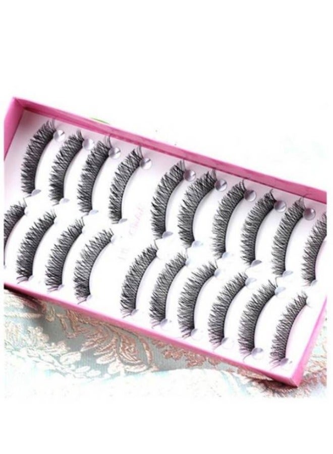 10 Pair Cross Eye Lashes Extension - Image 2