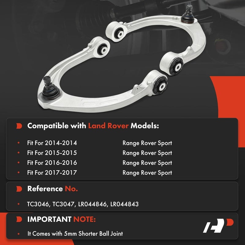 A-Premium Front Upper Control Arm Kit for Land Rover - Image 2