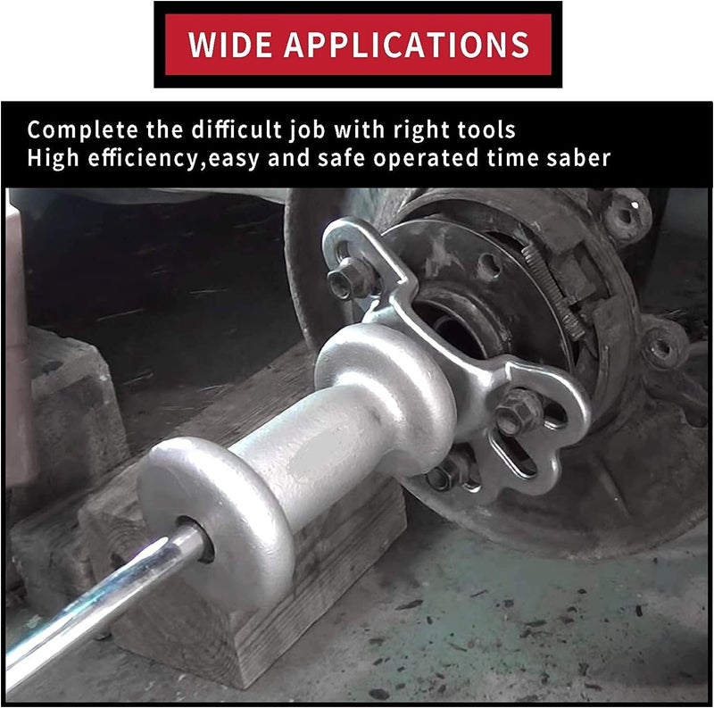 AQ AQSON AQSON 17-Piece Automotive Slide Hammer Puller Set with Chrome Vanadium Steel Attachments - Image 5