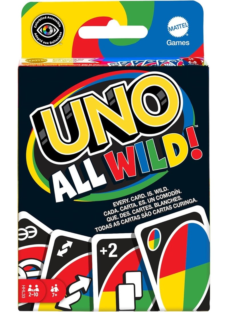 Uno Wild – every game is full of surprises! Challenge your friends and experience the thrill with every card. 🌟 ALL WILD and endless fun! - Image 1