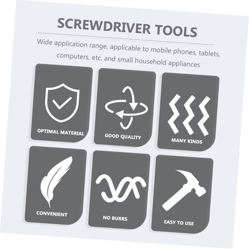 Multi Functional Magnetic Screwdriver Set With Bits For Phone Tablet Laptop Repair - Image 3
