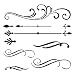 Designer Stencils Scrolls and Flourishes Stencil 10 mil Plastic Decor Stencils for Painting on Wood Wall Tile Canvas Paper Fabric Furniture and Floor Reusable Stencil FS051 By Designer Stencils - Image 2