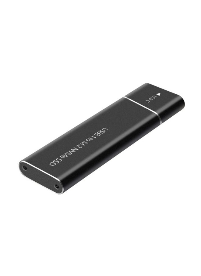 Generic Gen2 M.2 Mobile Hard Drive Box TYPE-C Note Solid State NGFF/NVME Dual ProtoCol Aluminum Alloy USB3.1-Color:Silver NGFF+NVME Dual Protocol  - Image 5