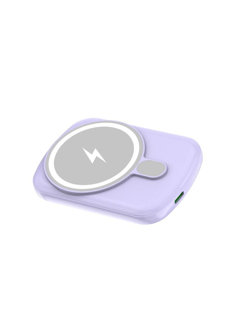 راكسوم شاحن باور بانك محمول مغناطيسي سريع 10000 مللي أمبير في الساعة لسلسلة iPhone 12/13/14/15. - Image 3