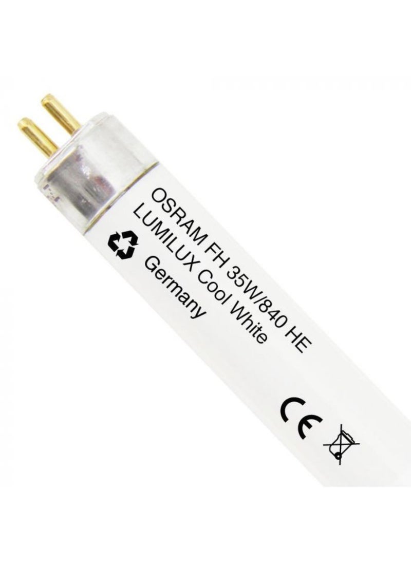 Osram - Osram 35W Tube Light T5 HE High Efficiency Fluorescent 4000k Cool White (145 CM) - Pack of 5 - Image 1