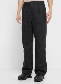 TOPMAN High Waist Relaxed Fit Pants  - Image 1