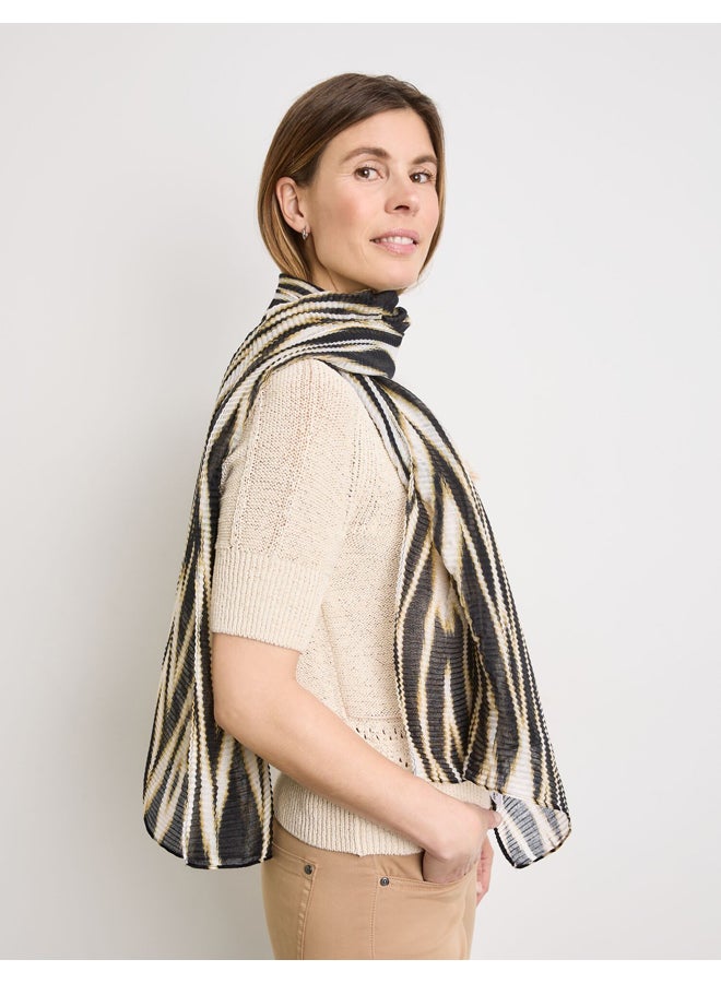 GERRY WEBER Ikat Print Scarf  - Image 4