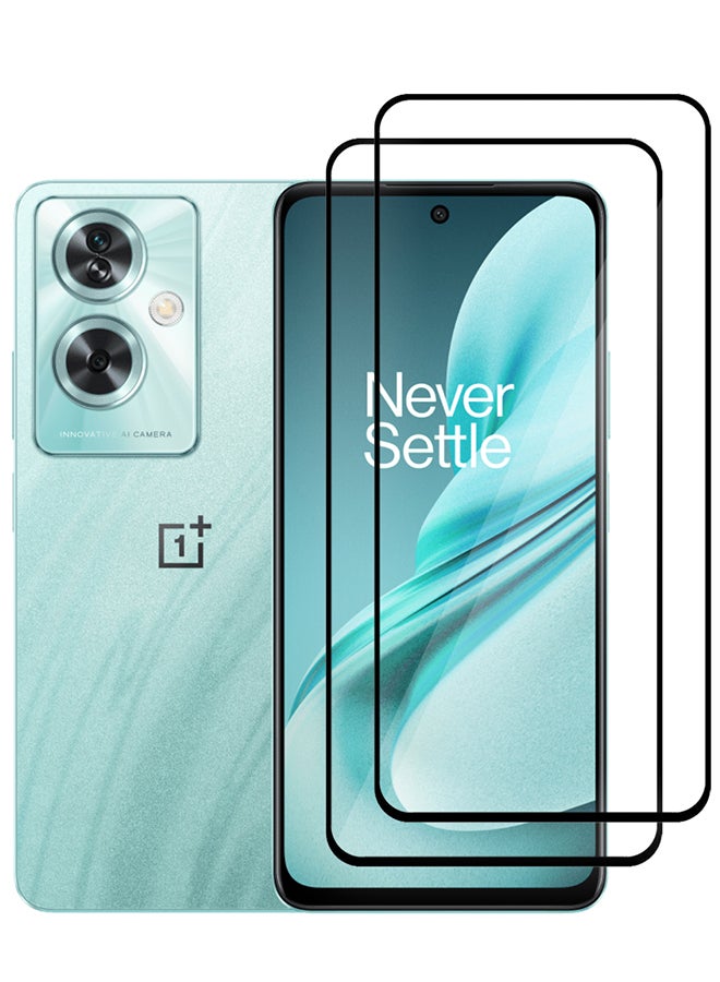 CATANES 2 Pack OnePlus Nord N30 SE Screen Protector 9H Hardness Scratch Resistance Screen Protector Touch Sensitive Case Friendly Tempered Glass Film - Image 1