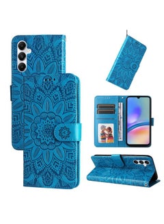 BGM Case Cover For Samsung Galaxy A05s Embossed Sunflower Leather Phone ...