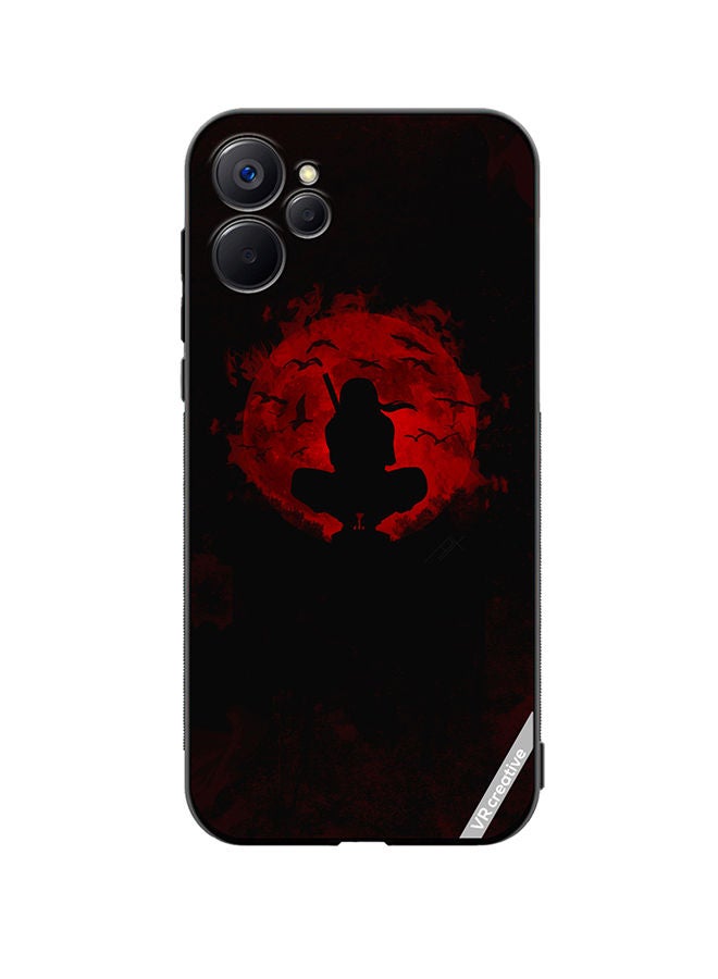 VR CREATIVE Protective Case Cover For Realme 9i 5G Bat Moon Design Multicolour - Image 1