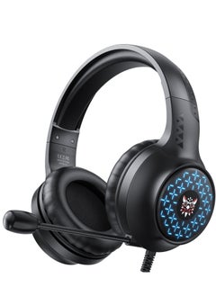 onikuma Onikuma X7 Wired Gaming Headset Removable Cat Ears Headphones with Microphone  - Image 2