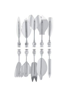 TOPINCN Diy Stainless Steel Cake Dessert Pudding Decorating Supplies Kit Art Needle Syringe Decorating Pro Baking Tools (M)  - Image 5