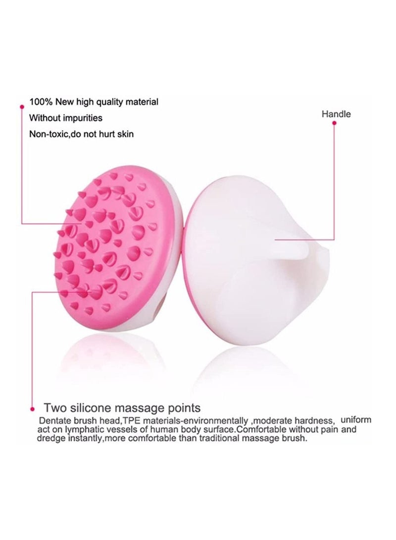 هلام السيليكا لمكافحة التهاب النسيج الخلوي تدليك الدش فرك الجسم تدليك تقشير السيلوليت بكرات تستخدم جنبا إلى جنب مع كريم والشحوم - Image 2