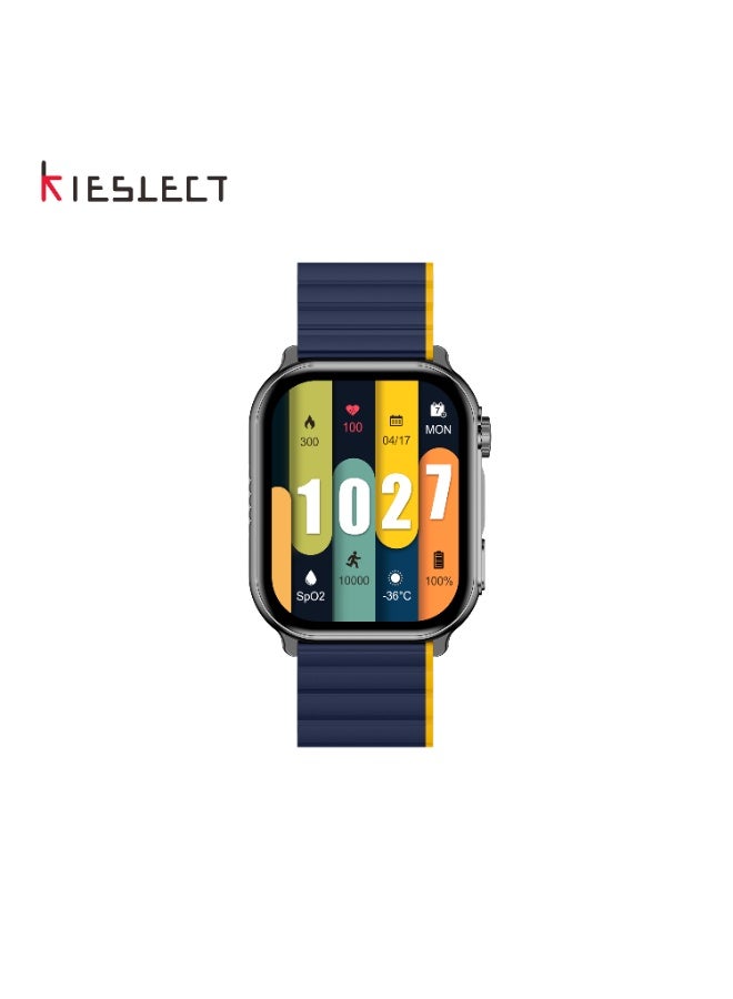 KIESLECT KS Pro Your AI-Powered Fitness & Lifestyle Companion with 2.01" AMOLED Display, 100 Sports Modes, Waterproof Durability, BT5.2 Calling & Voice Assistant - Image 1