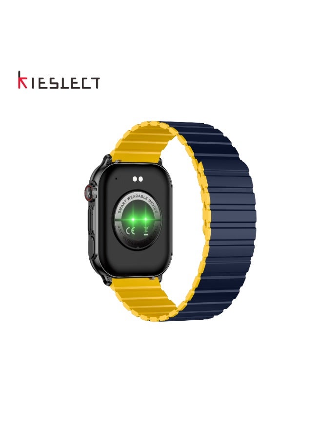 KIESLECT KS Pro Your AI-Powered Fitness & Lifestyle Companion with 2.01" AMOLED Display, 100 Sports Modes, Waterproof Durability, BT5.2 Calling & Voice Assistant - Image 3