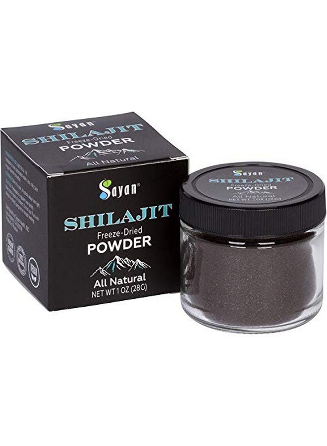 sayan Shilajit Powder Freezedry Pure Organic Extract 1Oz 28G 1 Month Supply. Potent Fulvic Acid Supplement And Minerals For Detox. Antioxidant. Supports Memory Nutrient Absorption Immune System - Image 2