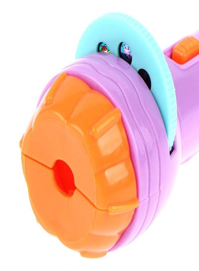 Sajani Slide Flashlight Projector Torch for Kids/Baby Sleeping Story Projector Flashlight with 3 Image Reels Projection/Lamp Education Learning Night Light for Kid (Pack of 1) - Image 3