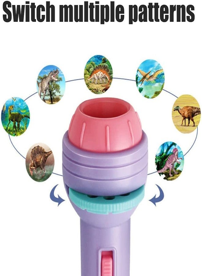 Sajani Slide Flashlight Projector Torch for Kids/Baby Sleeping Story Projector Flashlight with 3 Image Reels Projection/Lamp Education Learning Night Light for Kid (Pack of 1) - Image 5