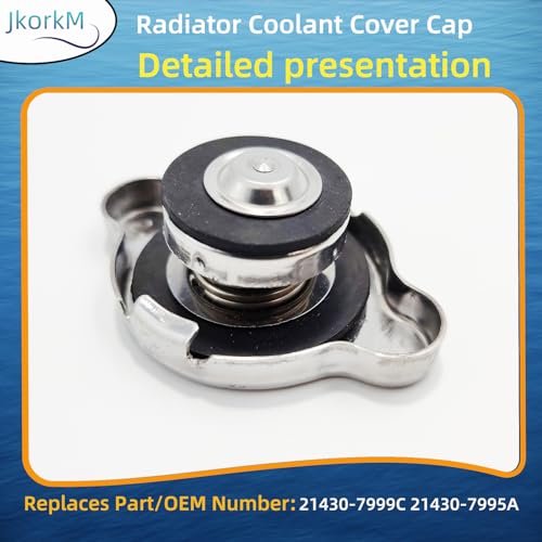 JkorkM 21430-7999C Radiator Cap Compatible With Nissan 200SX 350Z 370Z Infiniti FX45 FX35 21430-7995A Radiator Coolant Cover Cap OEM 21430-7999C 21430-7995A 214307996C 214307999A (88kPa (0.9)) - Image 4