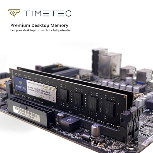 Timetec تيمتيك 64GB كيت (8x8GB) DDR3L / DDR3 1600MHz (DDR3L-1600) PC3L-12800 / PC3-12800 غير ECC غير مخبأ 1.35V/1.5V CL11 2Rx8 ثنائي الرتبة 240 دبوس UDIMM لذاكرة الكمبيوتر المكتبي (SDRAM) وحدة ترقية - Image 4