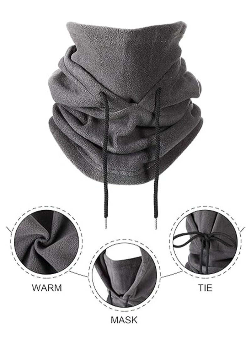 Thermal Fleece Hats - 2-Pack Perfect for Riding, Skiing, and Sports. Stay Warm and Stylish with this Heavyweight Winter Fleece Balaclava and Neck Wrap Combo. One Size Fits All - pzsku/Z507A071BDCA92E066B7BZ/45/_/1720860334/5e420fd9-9883-4c39-b2a5-9c5db2b17167