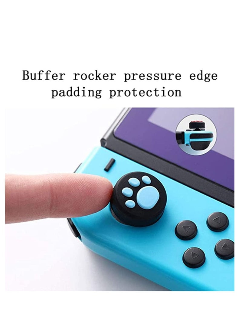 Captaintech Silicone Thumb Grip Caps Replacement Cute Cat Claw Design Thumb Grip Analog Stick Caps Joystick Cap Soft Silicone Cover Compatible for Switch, Switch Lite and Joy-Con Controller (28 Pieces)  - Image 3