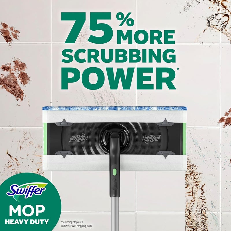 Swiffer مناديل مبللة ثقيلة للكلاب متعددة الأسطح لتجديد الأرضيات والتنظيف، برائحة منعشة، 16 قطعة، عبوة من 2 - Image 4