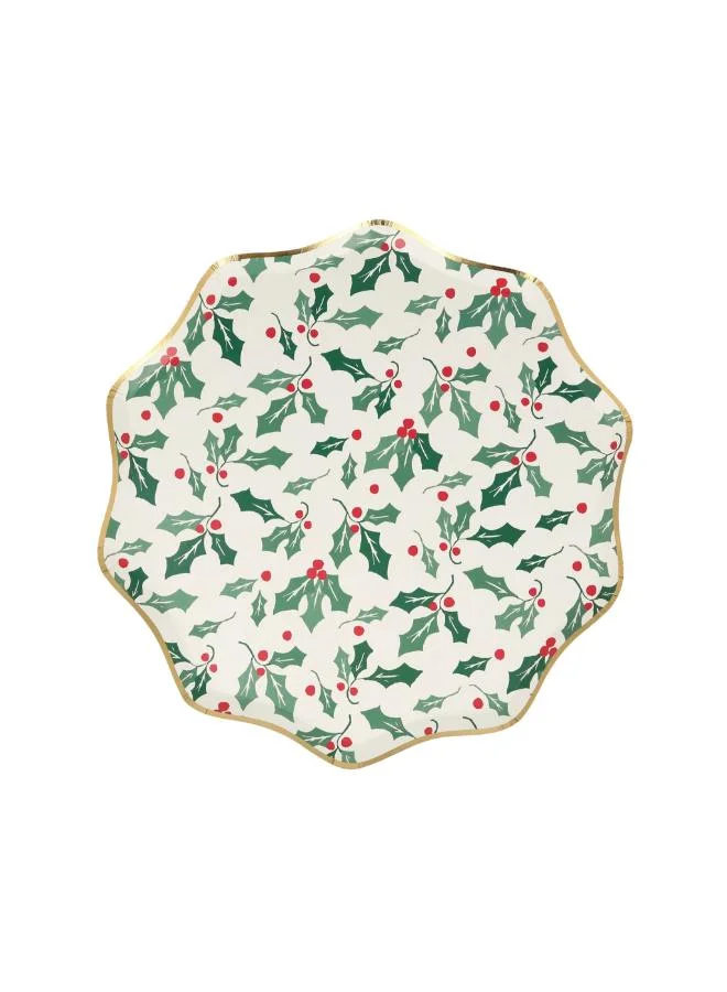 ميري ميري أطباق جانبية بنقش هولي