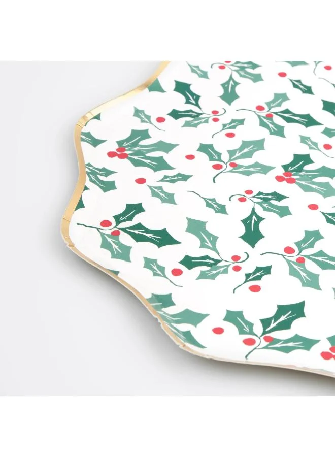 ميري ميري أطباق جانبية بنقش هولي