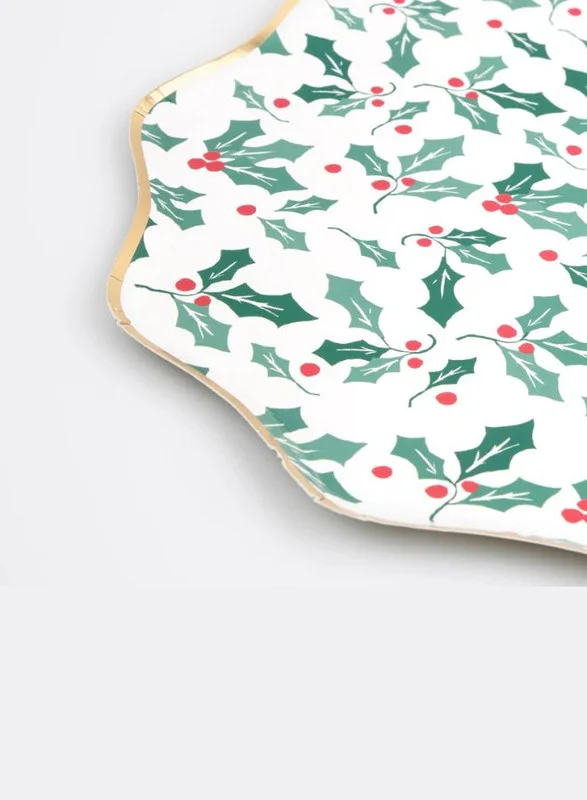 ميري ميري Holly Pattern Side Plates