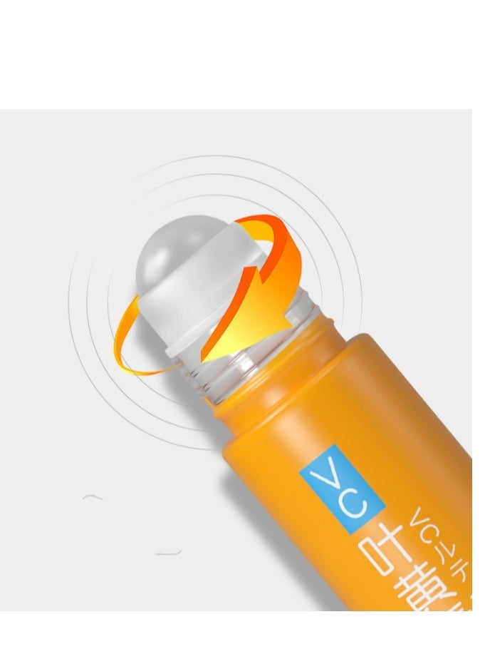 lakerain Lutein Eye Essence Oil, Vc Lutein Eye Essence Oil, Lutein Eye Serum, Lutein Eye Oil, Under Eye Oil Roller Ball, Japan Firming Anti-Aging Eye Serum For Eye Bags (8ml)  - Image 3