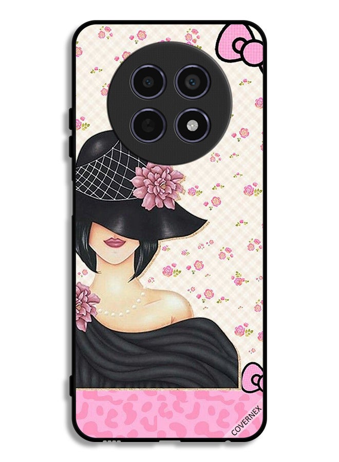 Covernex Realme 12 5G Protective Case Cover Hat Girl  - Image 1