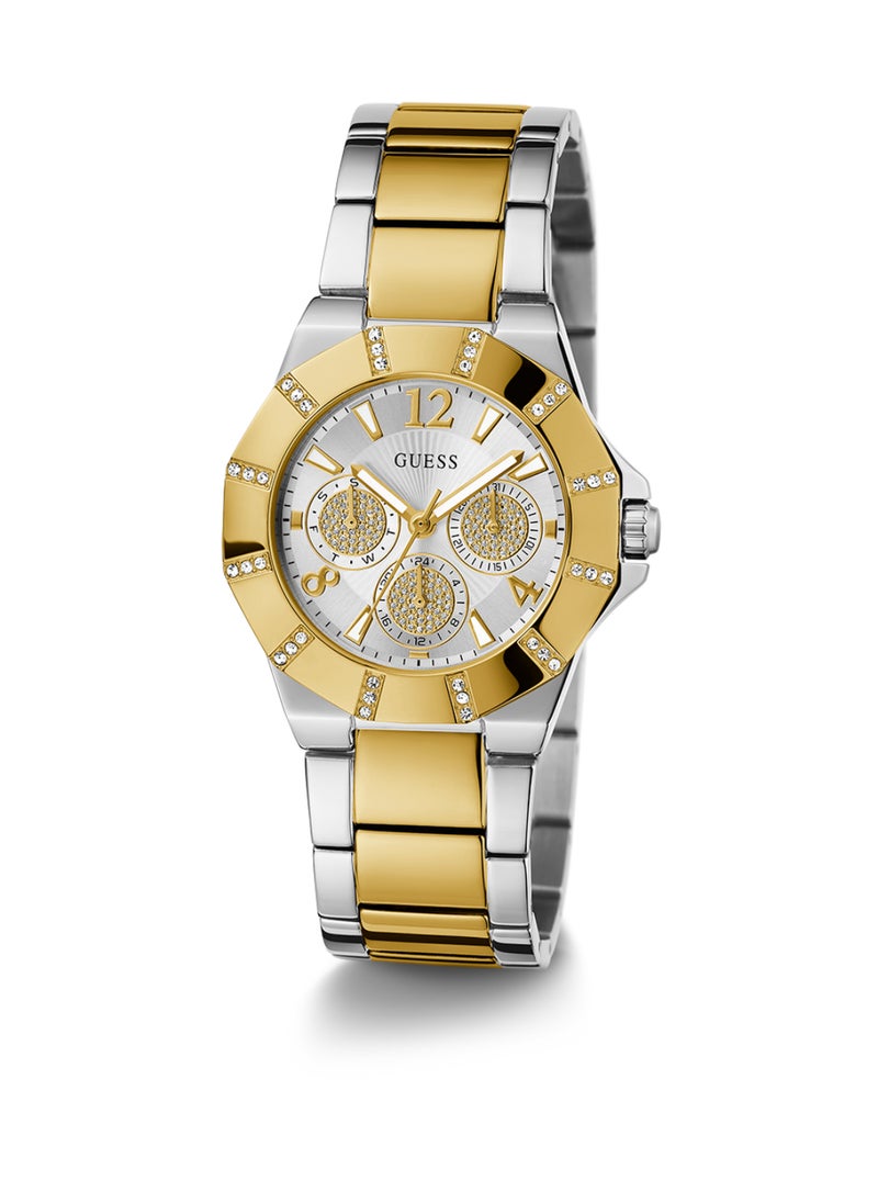 GUESS GUESS Womens Gold Two-Tone Multi-function Watch - GW0616L2  - Image 2