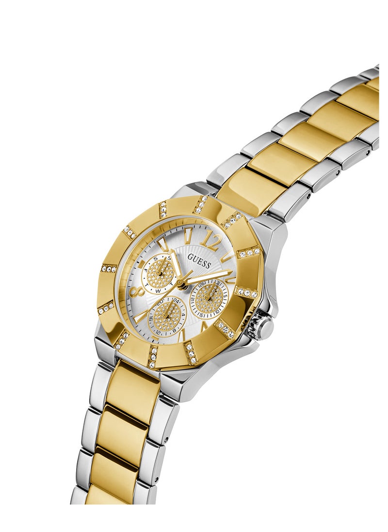 GUESS GUESS Womens Gold Two-Tone Multi-function Watch - GW0616L2  - Image 3