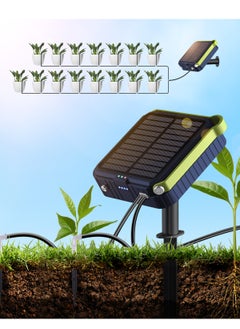 Generic Solar Automatic Drip Irrigation System, Harness Sunshine or External Power for Indoor and Outdoor Use, Rain or Shine! Anti-Siphoning, Supports Up to 15 Potted Plants  - Image 2
