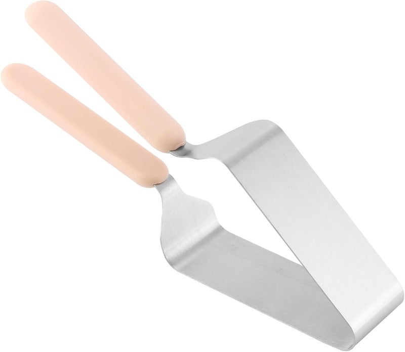Restynic Cake Cutter, Stainless Steel Cake Knife and Server, Double Handle Design, Adjustable Cake Slicer for Wedding - Image 2