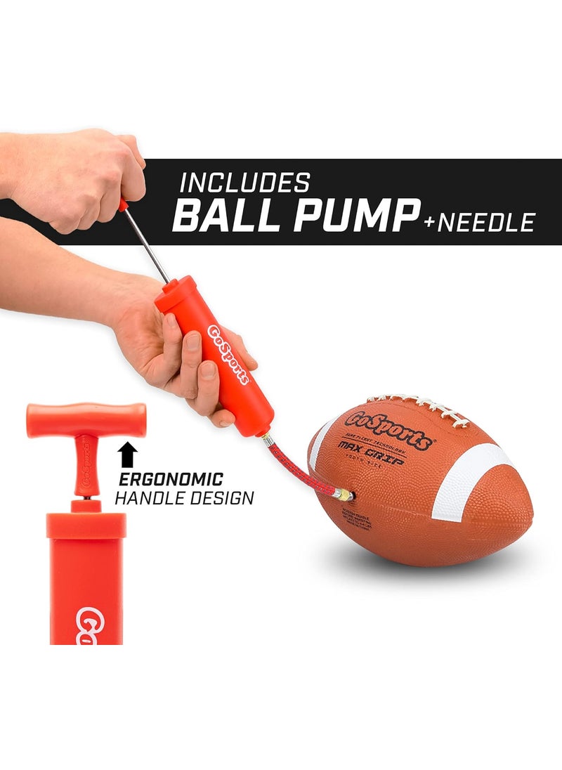 GoSports GoSports Rubber Footballs  6 Pack of Youth Size Balls with Pump  Carrying Bag  - Image 4