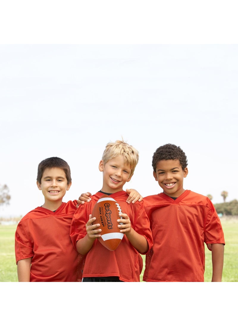 GoSports GoSports Rubber Footballs  6 Pack of Youth Size Balls with Pump  Carrying Bag  - Image 5