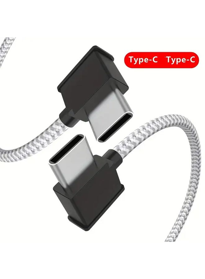Type C to Micro USB Cable 5 91inch Grey for Mavic Air Remote Controlled Drones - Image 1