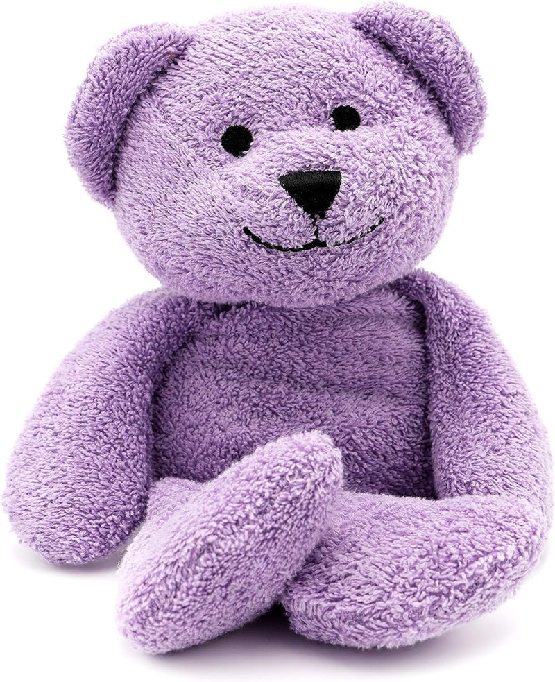 Thermal-Aid Thermal-Aid Zoo Animals - Tumble The Lavender Bear - Heatable Therapeutic Stuffed Animals for Kids - Hot & Cold Therapy - Ice Pack & Heating Pack 