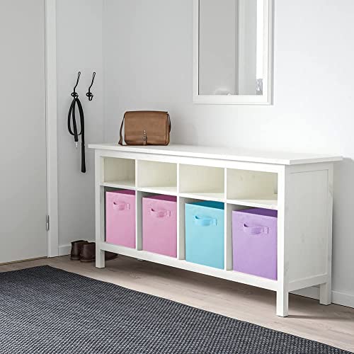PowerKing Collapsible Storage Cubes with Handles, Fabric Foldable Bins for Closet Shelves, Durable Organization Storage Bins, 10.5'' x 11'' x 10.5'' (6 Colors, 6Pack) - Image 5