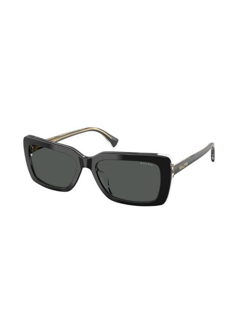 Women Full Rim Rectangular Sunglasses 0RA5342U 56
