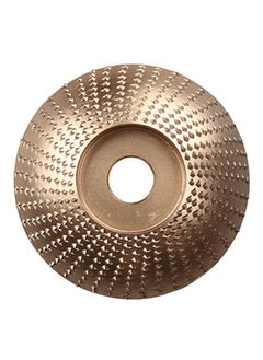 NIBEMINENT Wood Grinding Wheel Rotary Disc Bronze 16x5x10centimeter  - Image 1