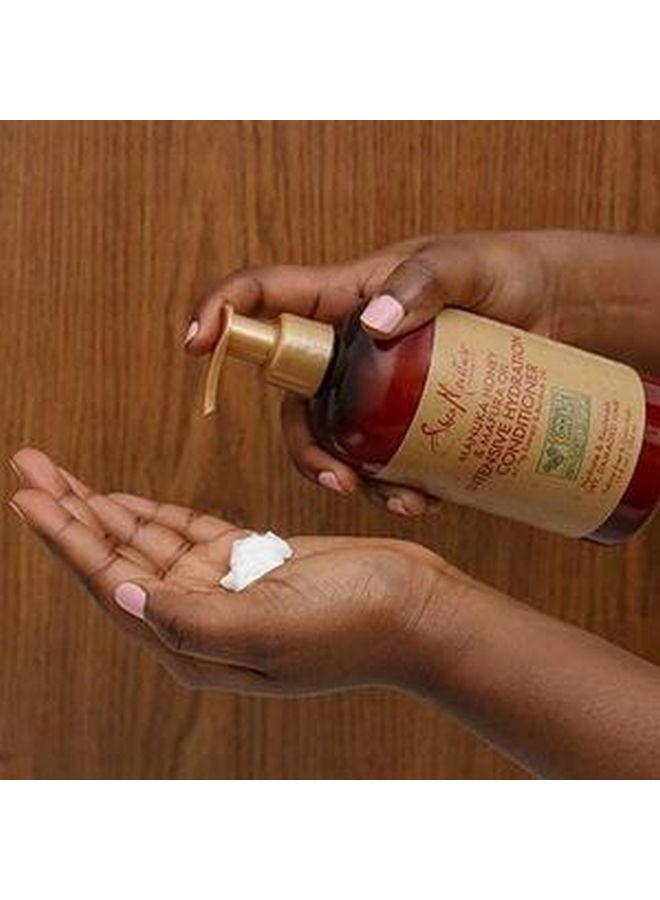 SheaMoisture Manuka Honey And Mafura Oil Intensive Hydration Hair Conditioner 384ml - Image 3