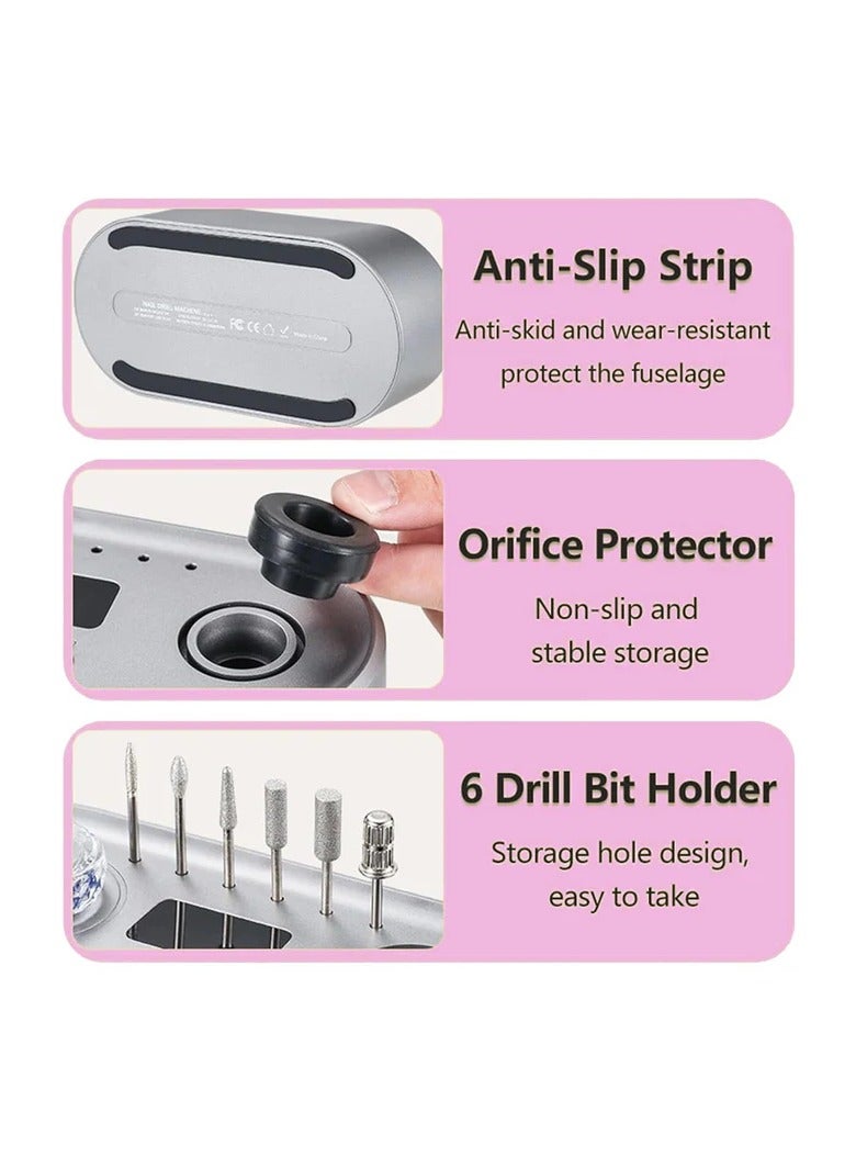 ميرا ماكينة حفر الأظافر الكهربائية M701 لصالونات الأظافر ميرا - Image 3