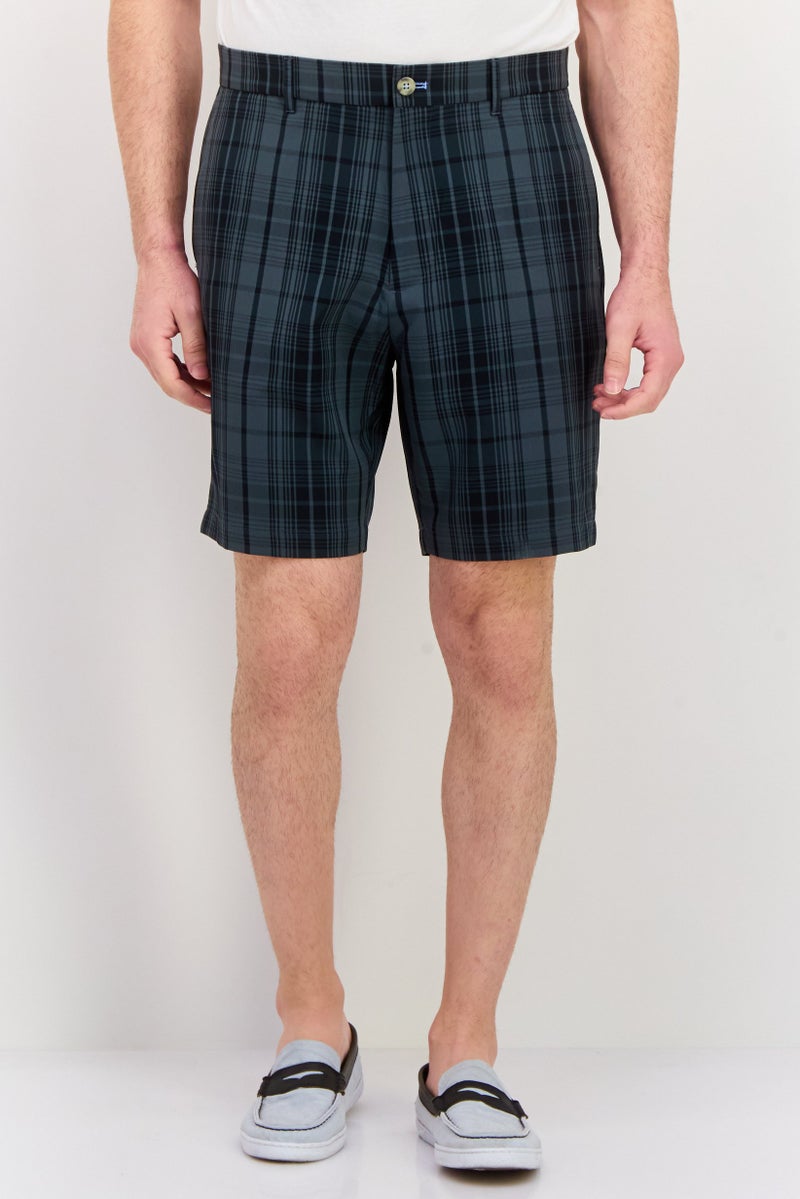 Tailorbyrd Men Sportswear Fit Golf Shorts, Grey - Image 1